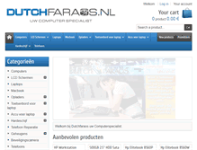 Tablet Screenshot of dutchfaraos.com